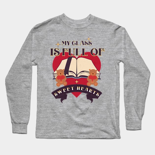 Valentines Day Teacher Long Sleeve T-Shirt by UnrealArtDude